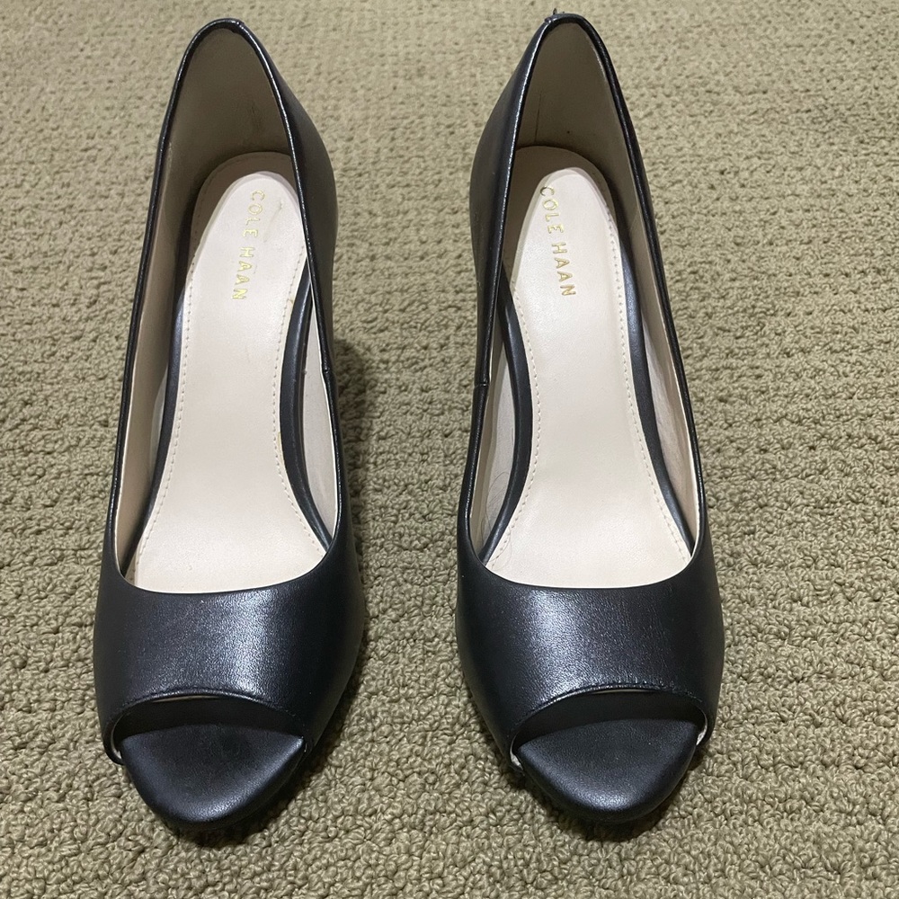 Cole Haan leather pumps